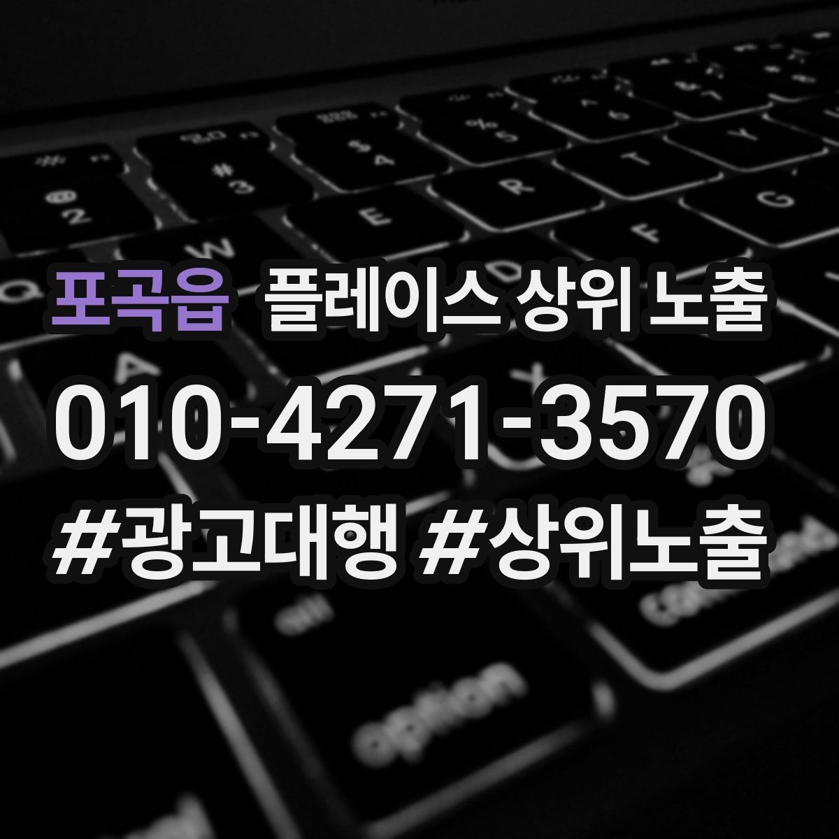 포곡읍 플레이스 상위 노출 상담
