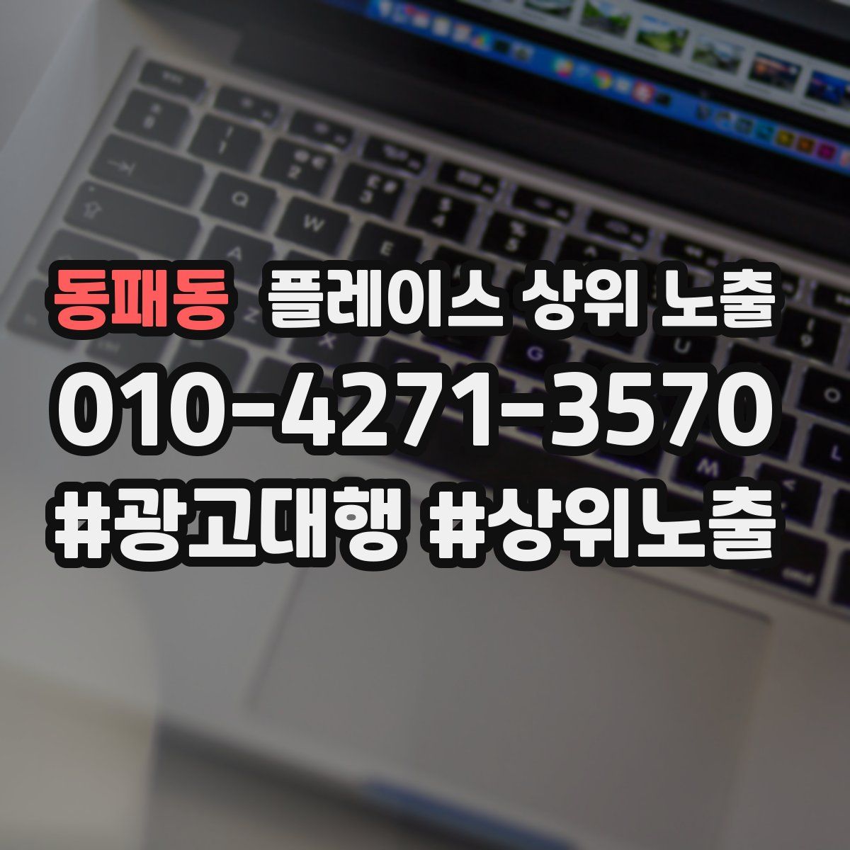 동패동 플레이스 상위 노출 상담