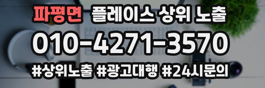 파평면 플레이스 상위 노출 개선