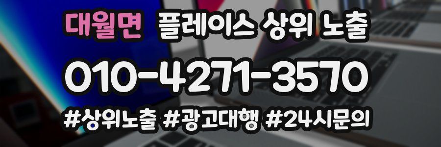 대월면 플레이스 상위 노출 전략