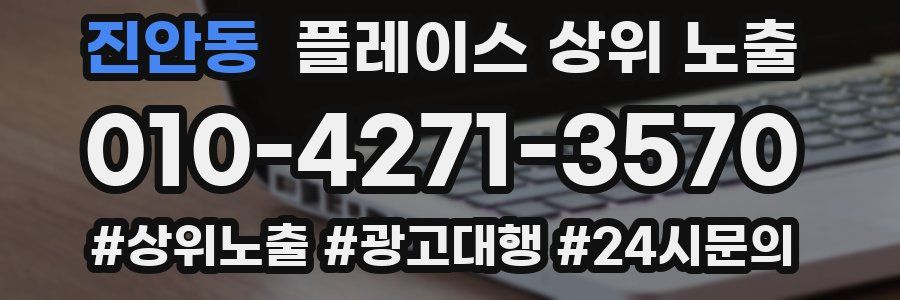 진안동 플레이스 상위 노출 개선