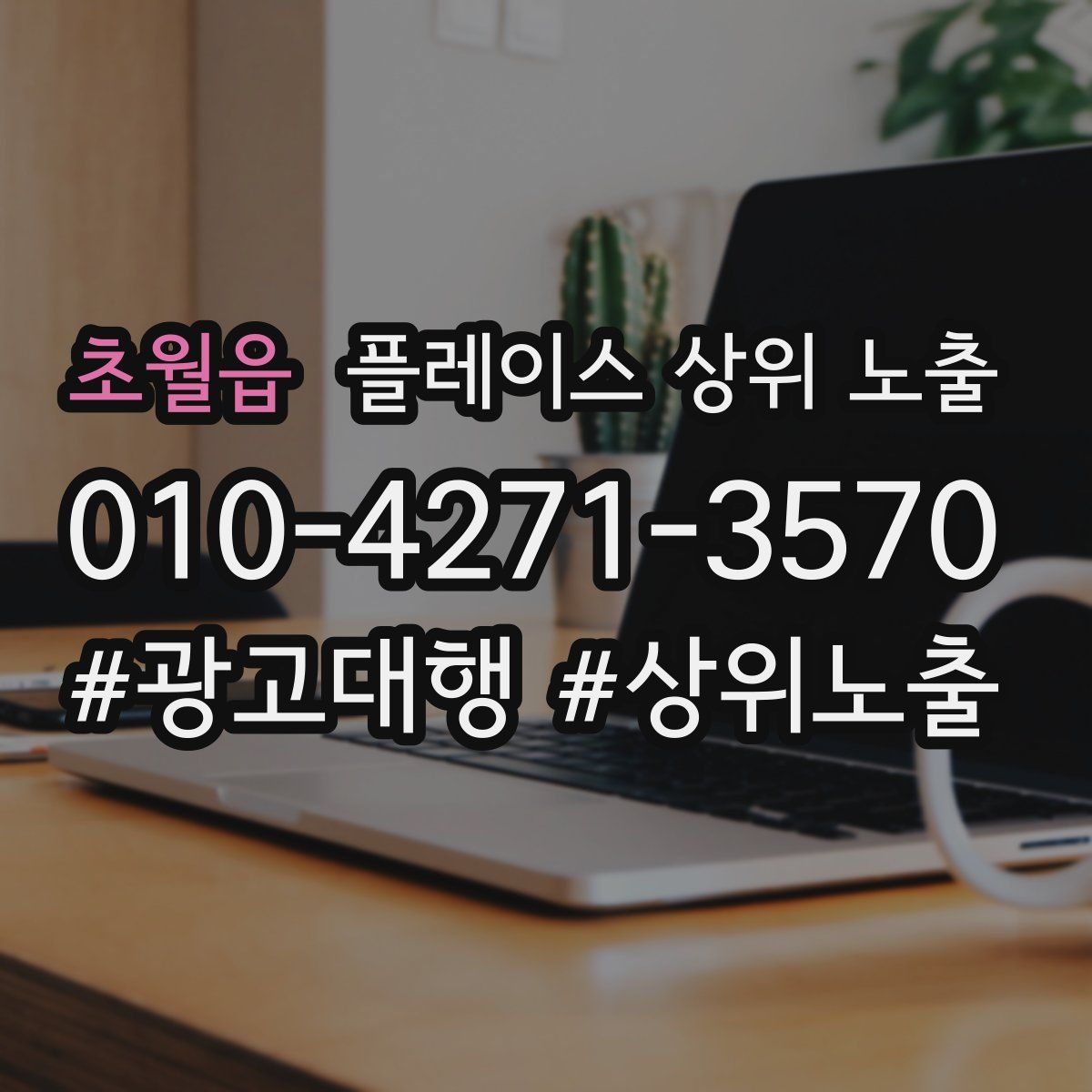 초월읍 플레이스 상위 노출 개선