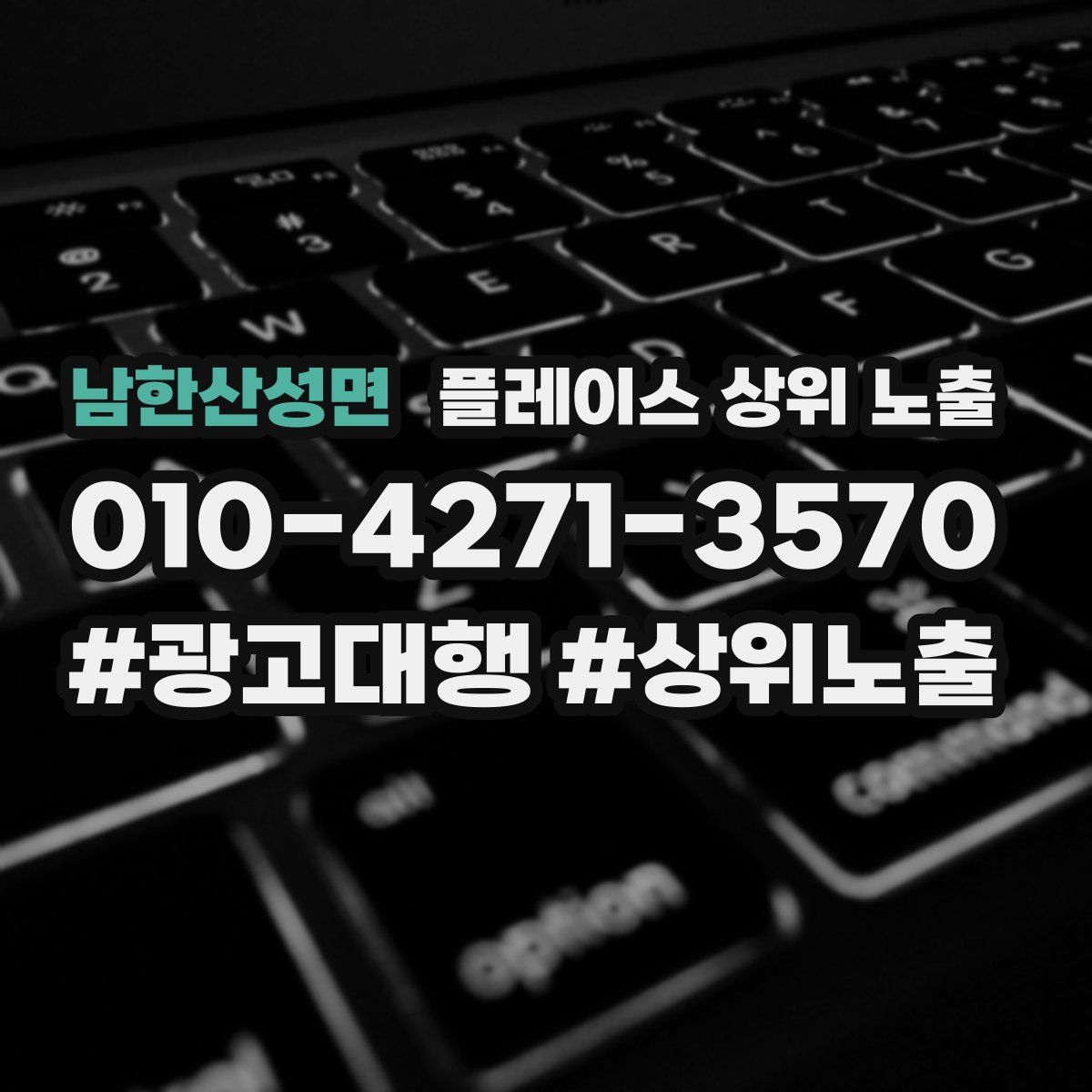 남한산성면 플레이스 상위 노출