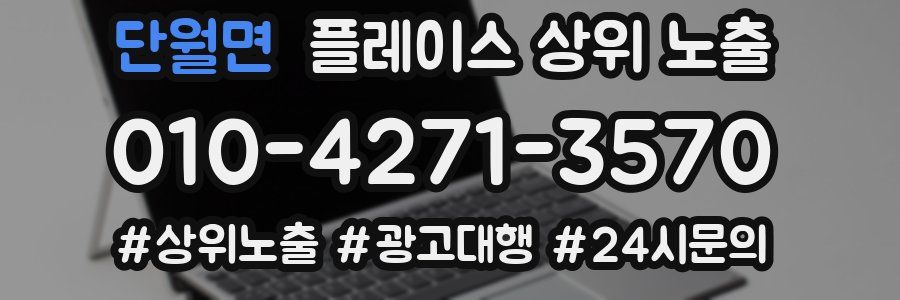 단월면 플레이스 상위 노출