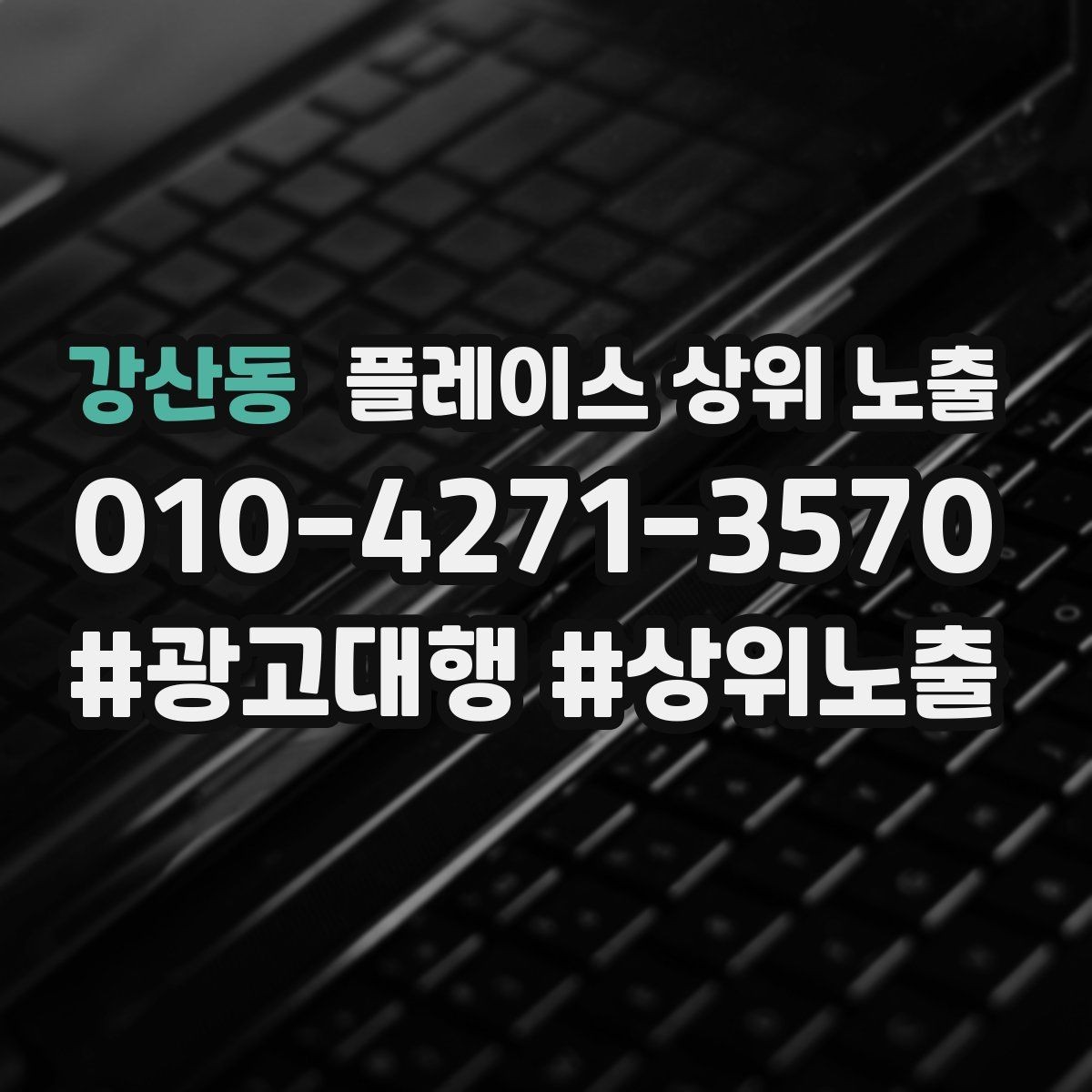 강산동 플레이스 상위 노출 전화 버튼이 잘 먹히는 업종 특징