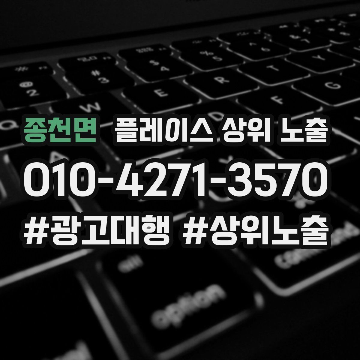 종천면 플레이스 상위 노출 민원 리뷰를 줄이는 사전 안내문