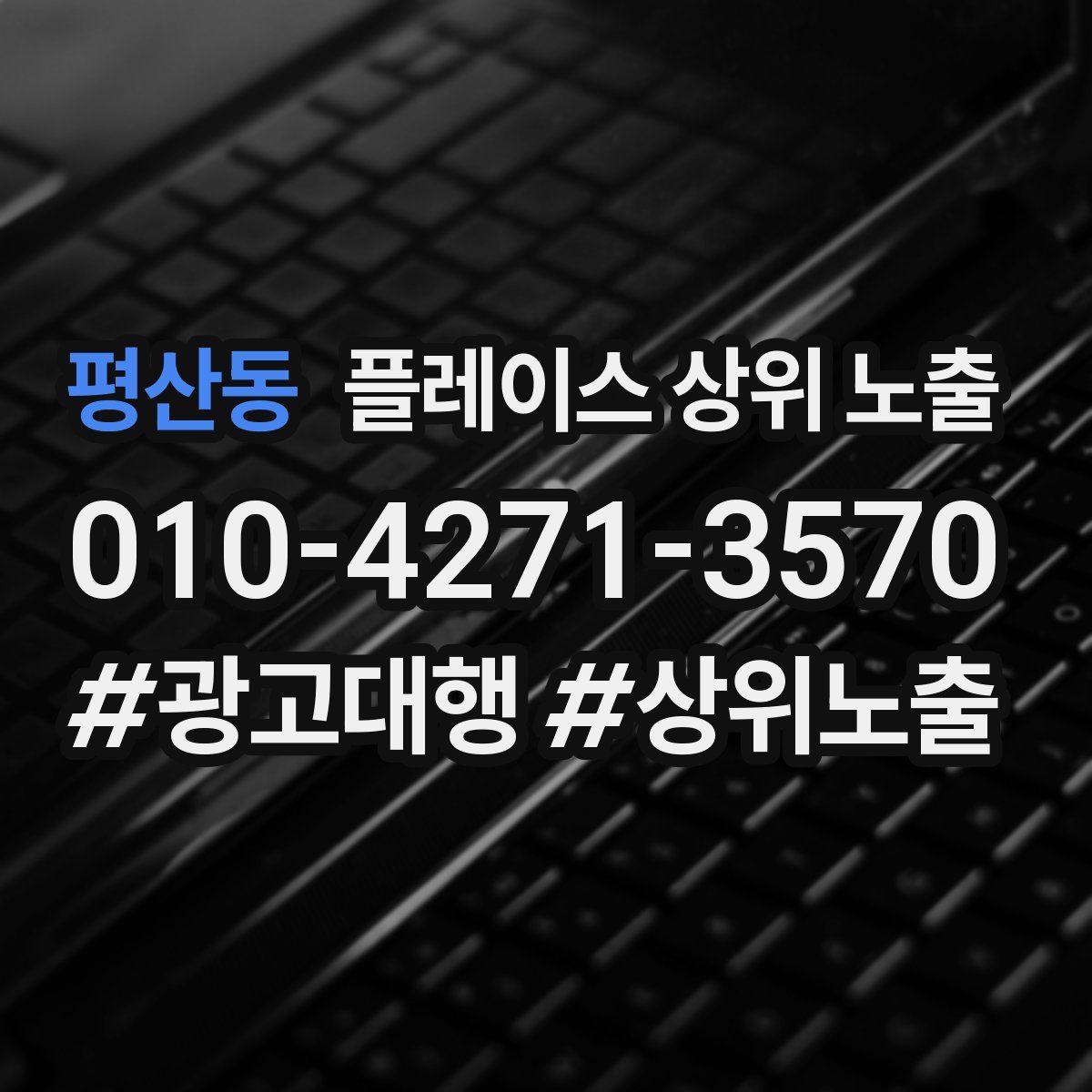 평산동 플레이스 상위 노출 안내