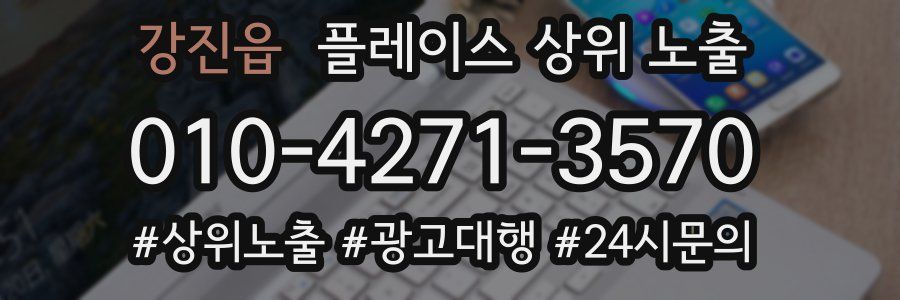 강진읍 플레이스 상위 노출