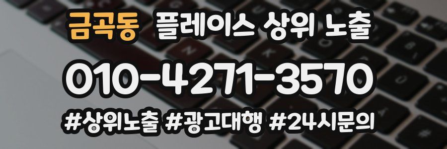 금곡동 플레이스 상위 노출