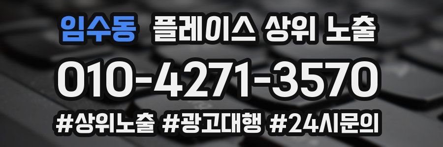 임수동 플레이스 상위 노출 개선