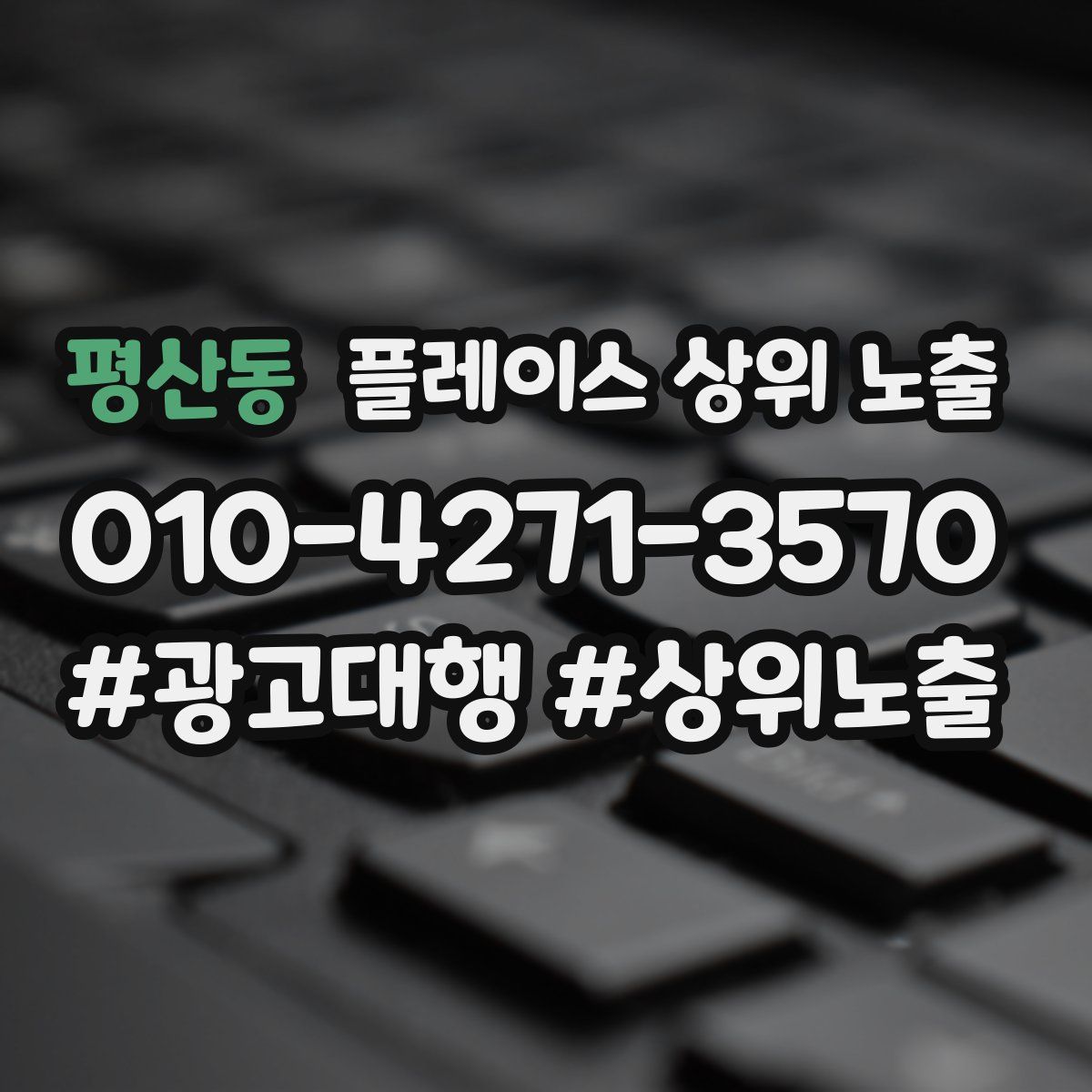 평산동 플레이스 상위 노출 안내