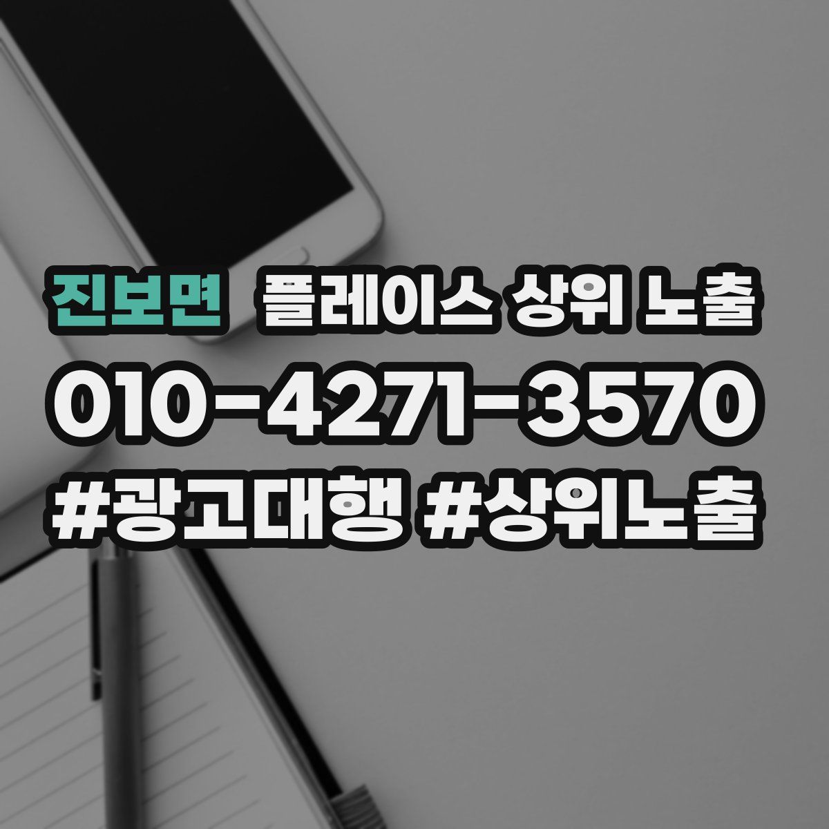 진보면 플레이스 상위 노출 안내