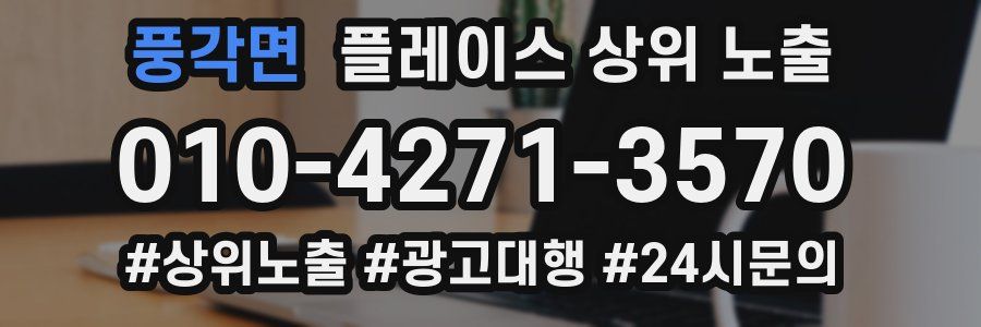 풍각면 플레이스 상위 노출 상담