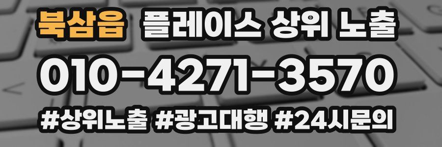 북삼읍 플레이스 상위 노출