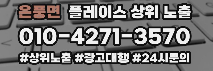 은풍면 플레이스 상위 노출