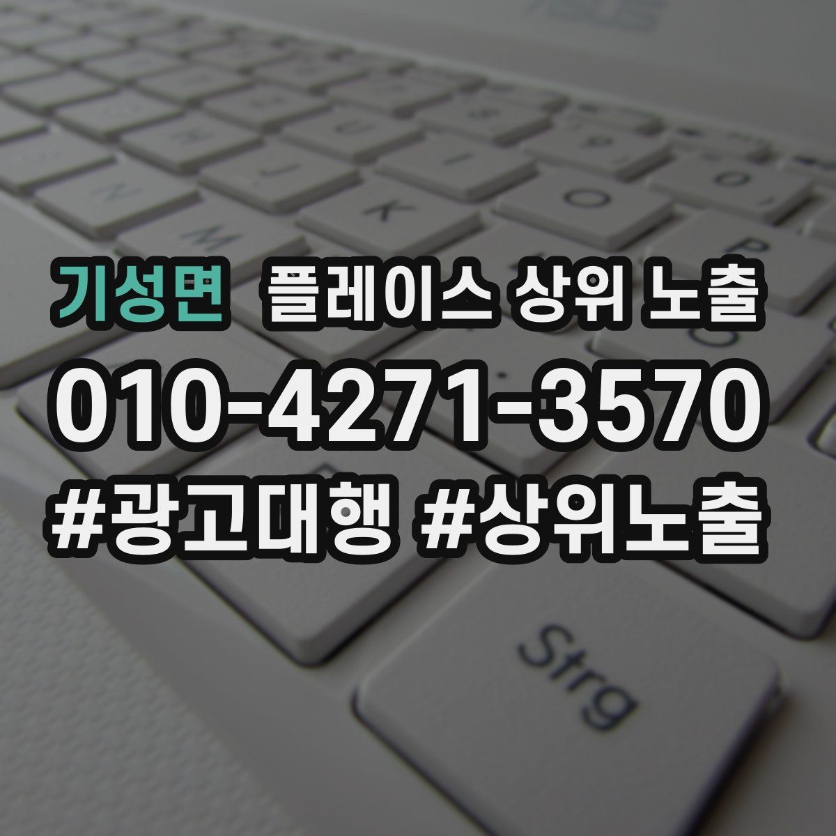 기성면 플레이스 상위 노출 전략