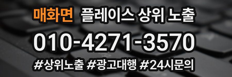 매화면 플레이스 상위 노출 가이드