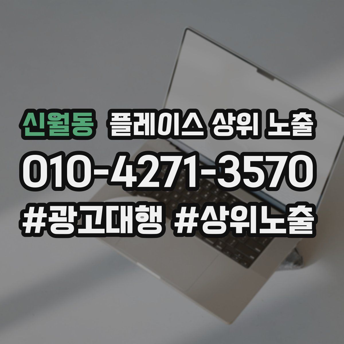신월동 플레이스 상위 노출 전략