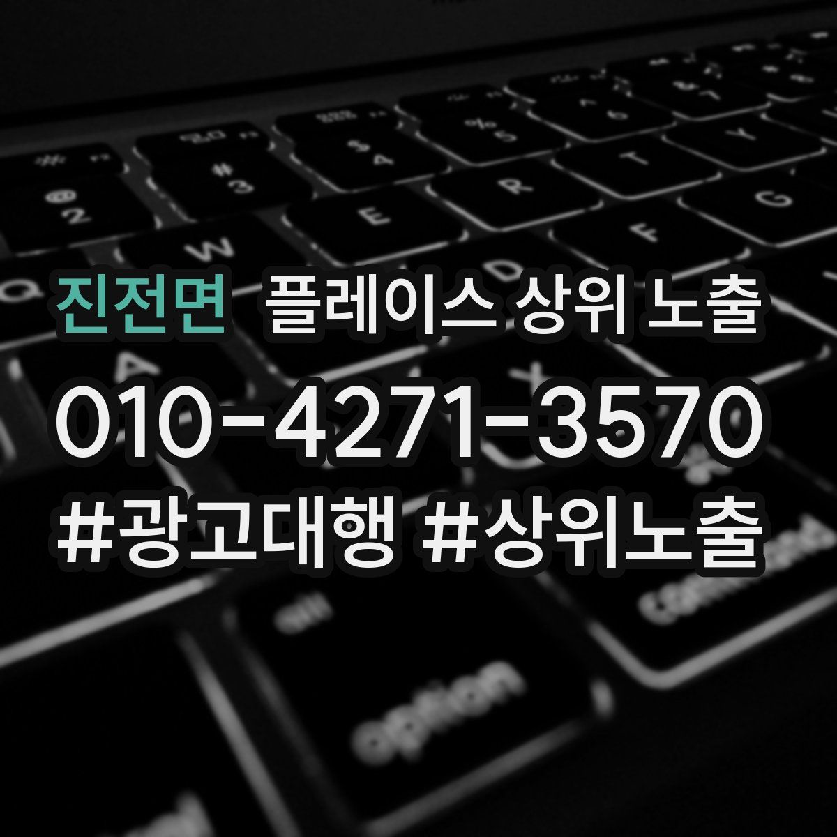 진전면 플레이스 상위 노출 안내