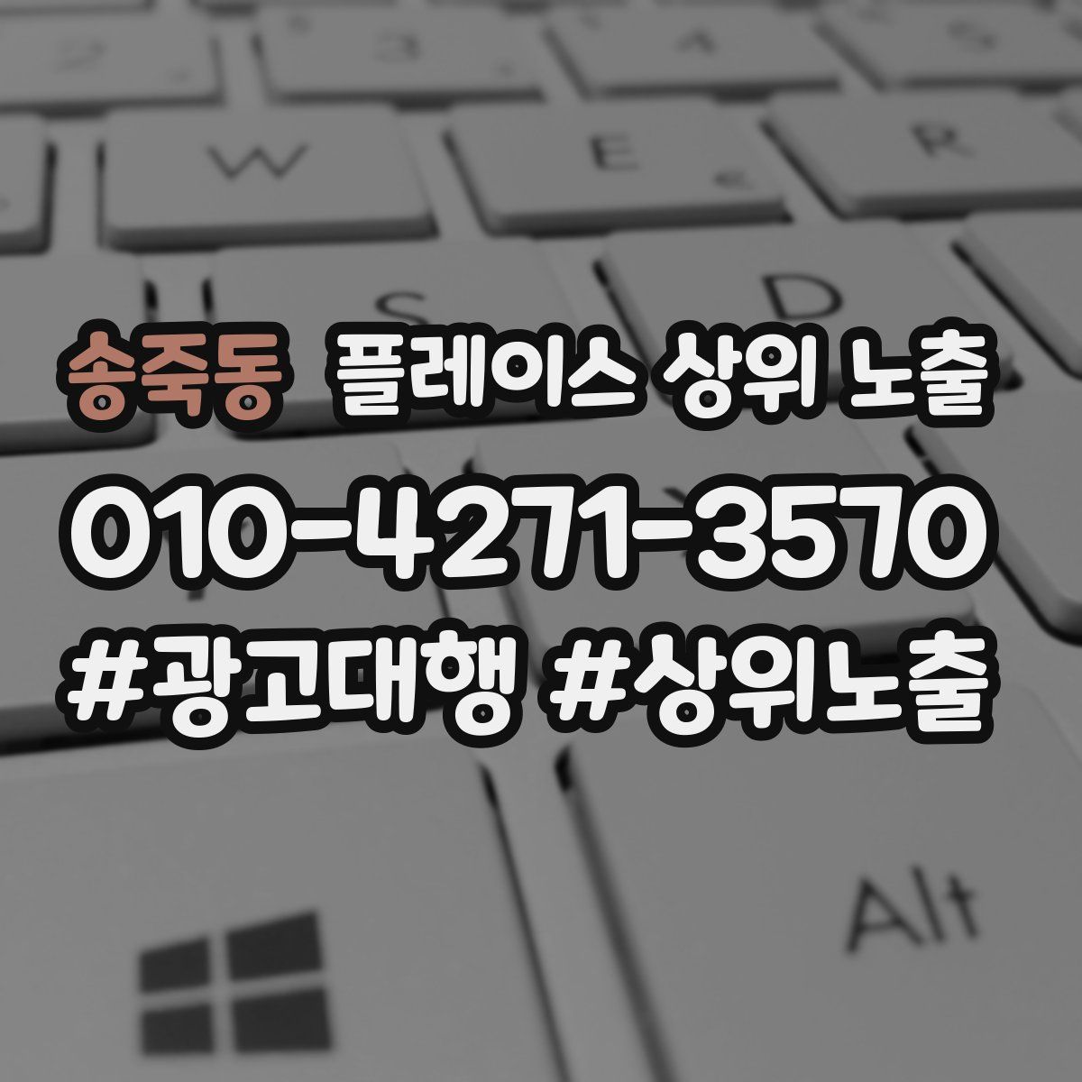 송죽동 플레이스 상위 노출