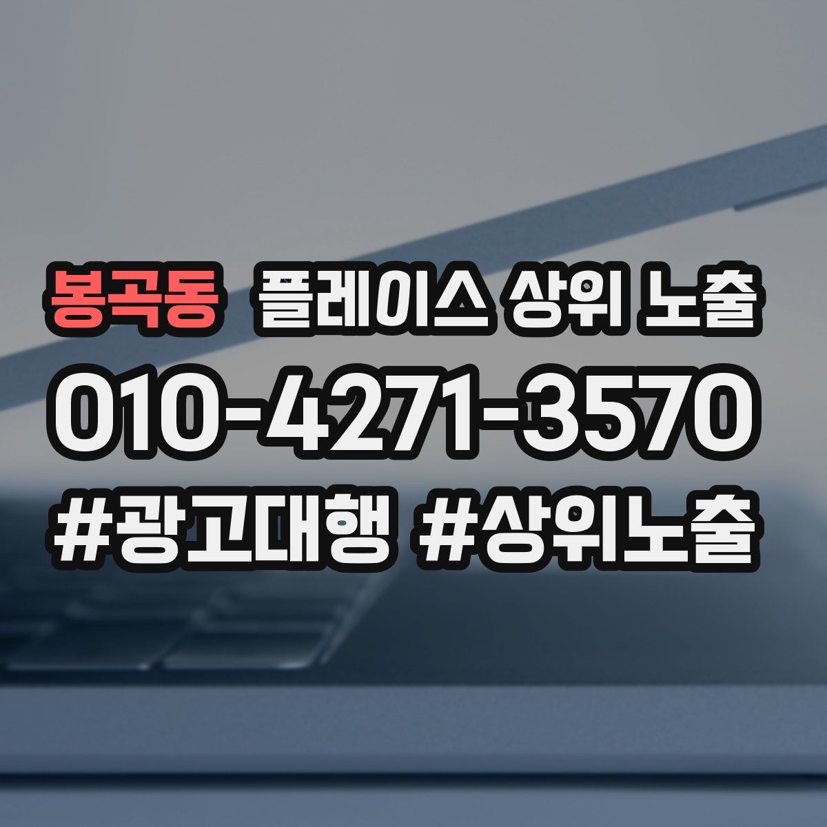봉곡동 플레이스 상위 노출