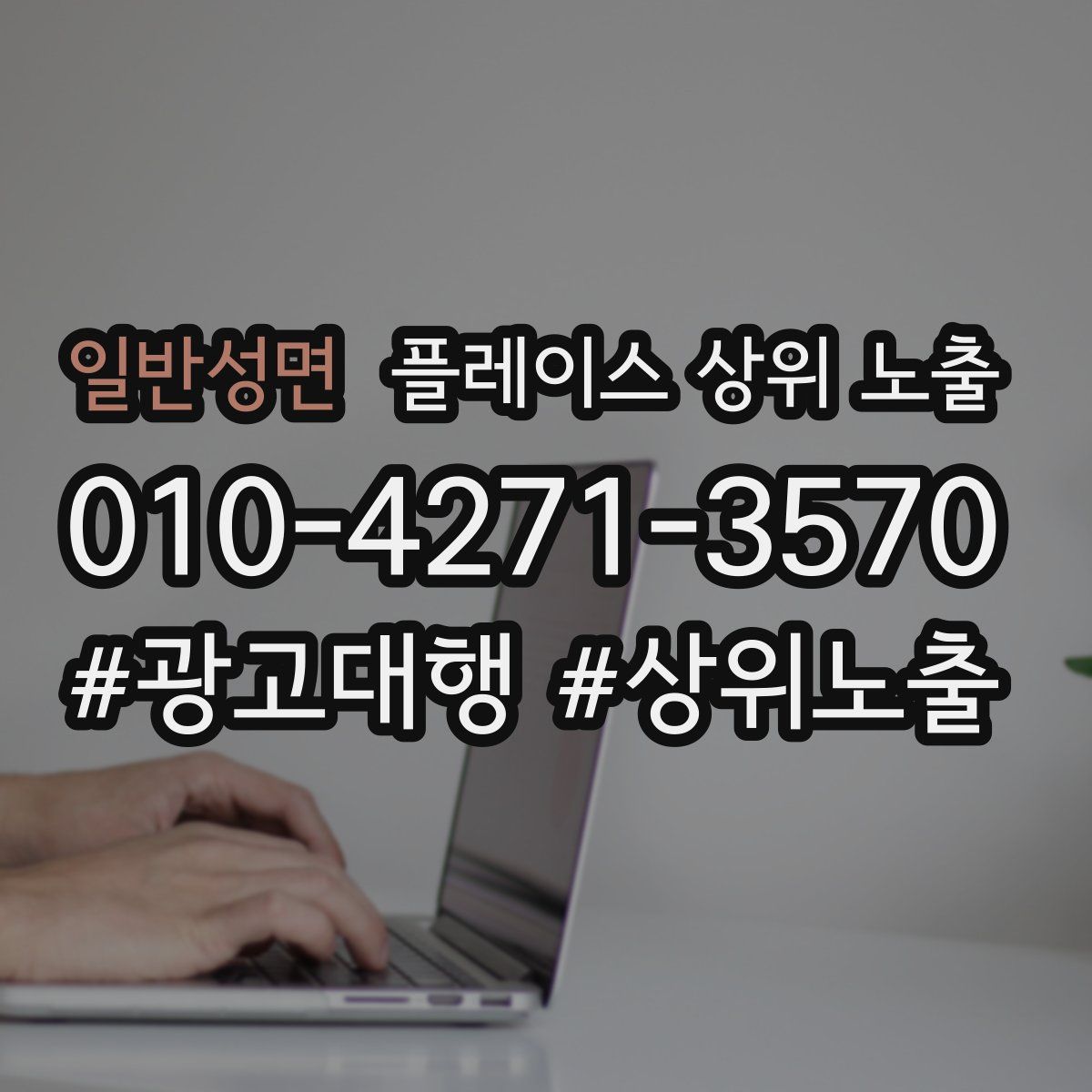 일반성면 플레이스 상위 노출
