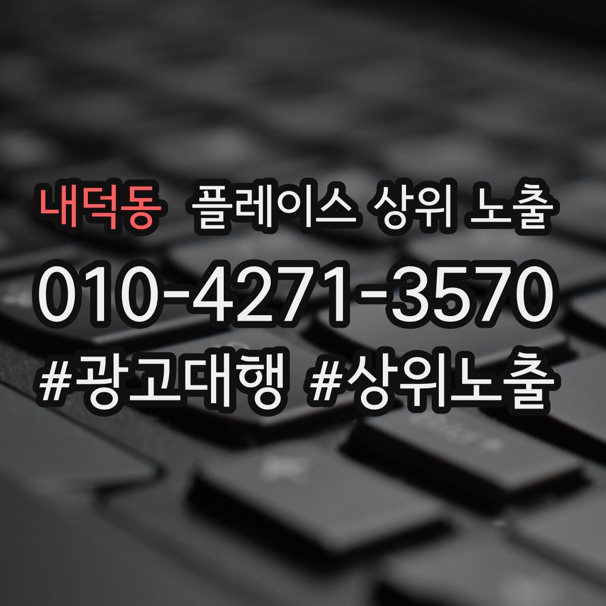 내덕동 플레이스 상위 노출 개선