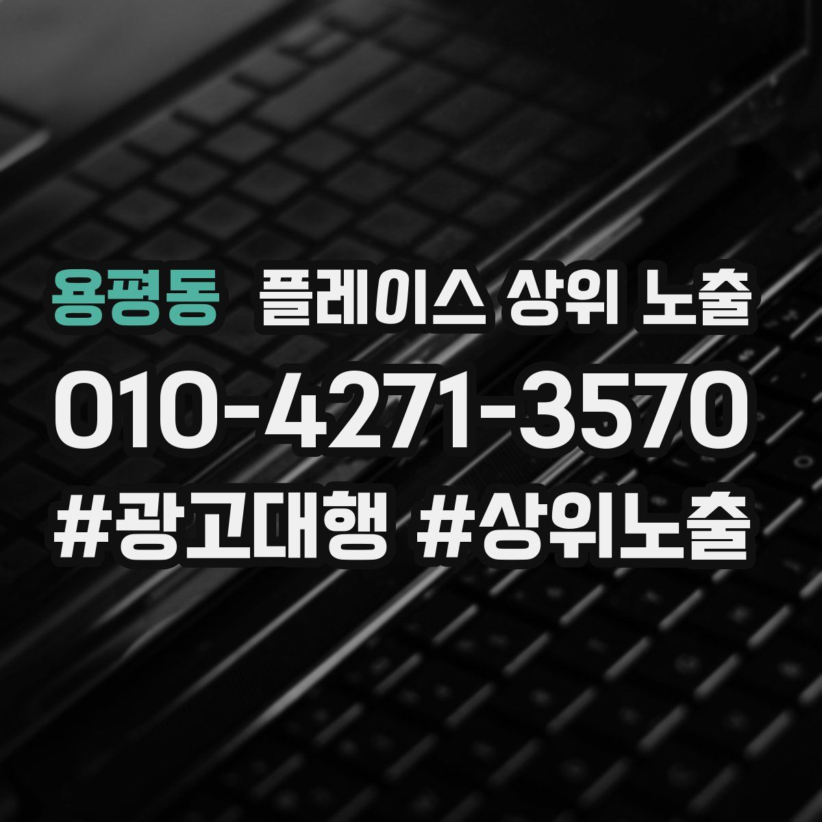 용평동 플레이스 상위 노출 전략