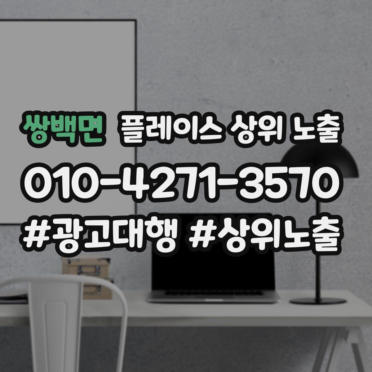 쌍백면 플레이스 상위 노출 가이드
