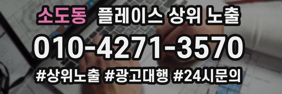 소도동 플레이스 상위 노출 가이드