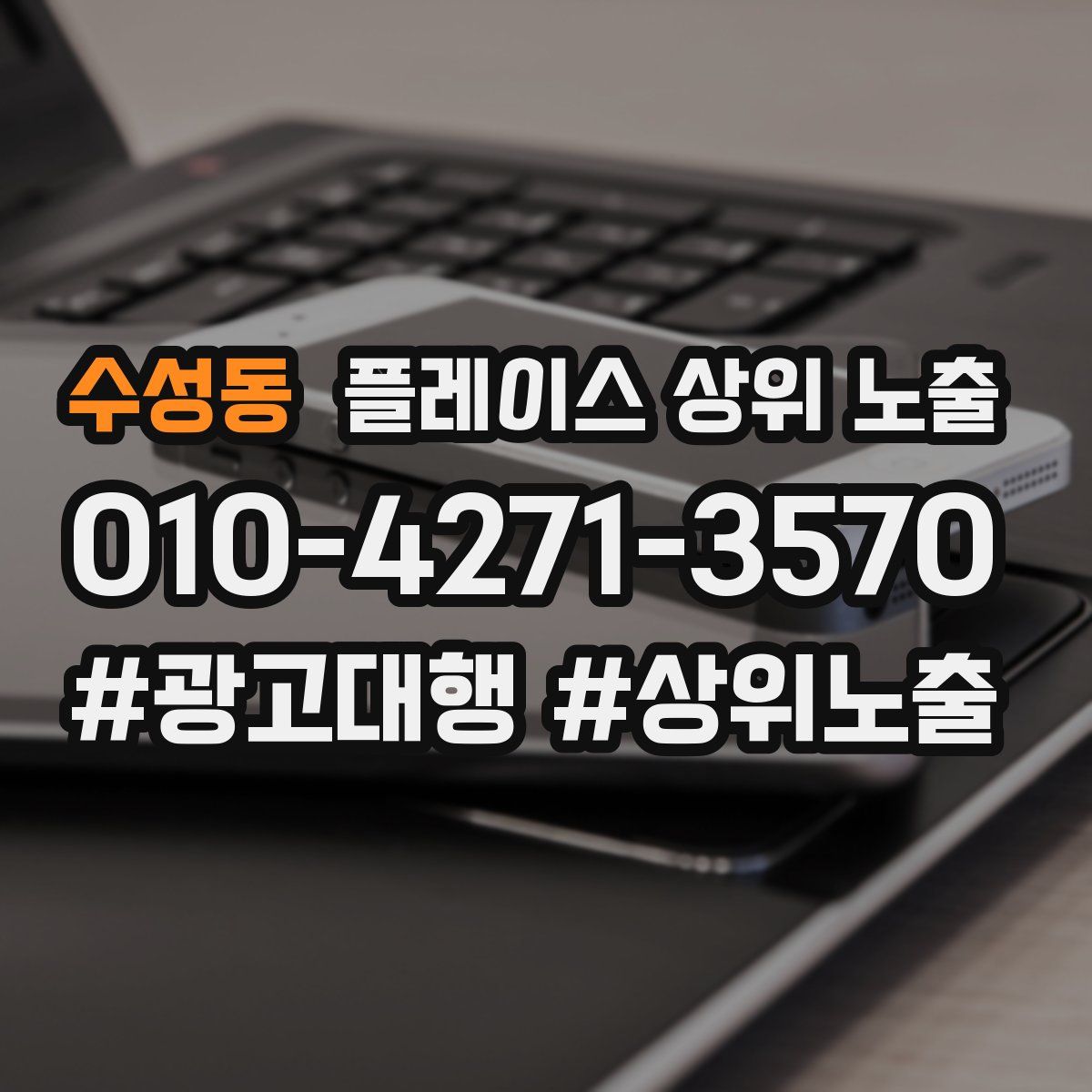 수성동 플레이스 상위 노출 안내