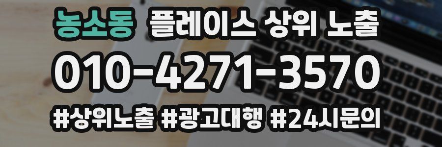 농소동 플레이스 상위 노출