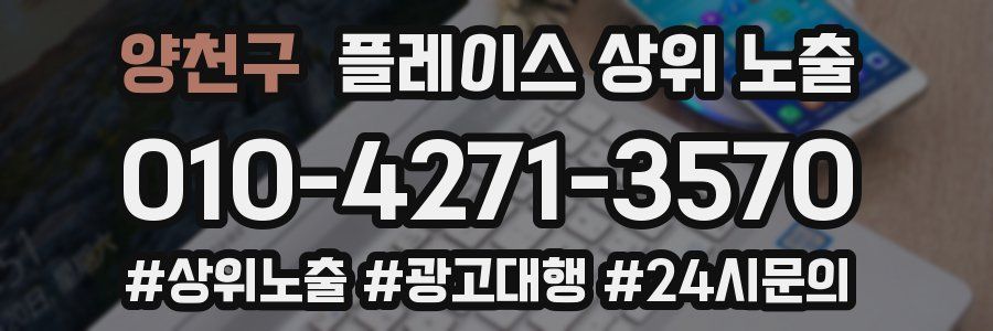 양천구 플레이스 상위 노출 개선
