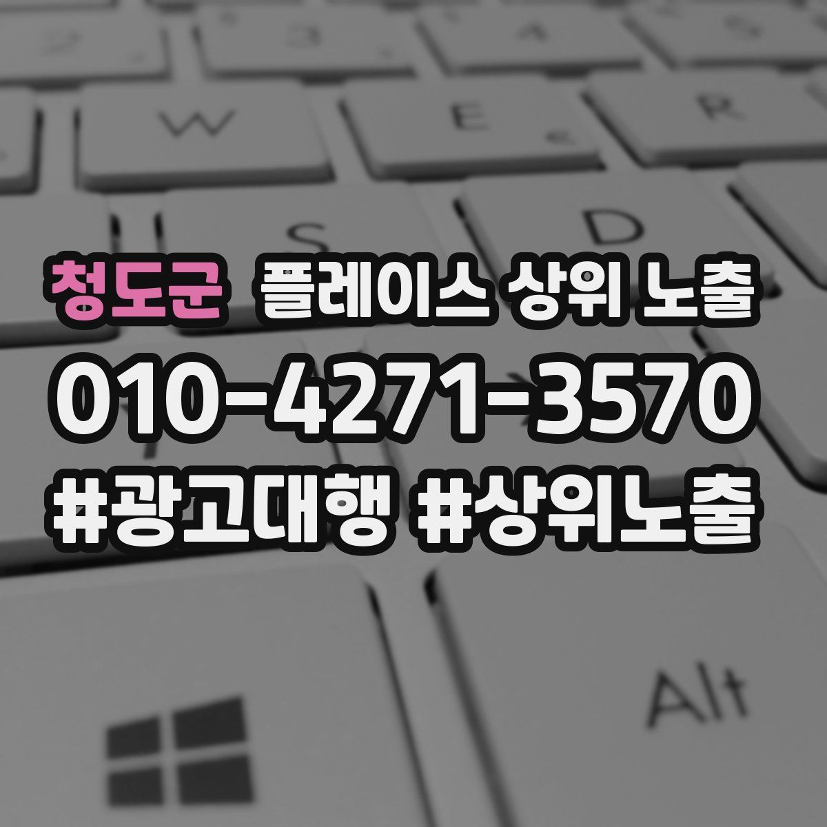 청도군 플레이스 상위 노출 개선