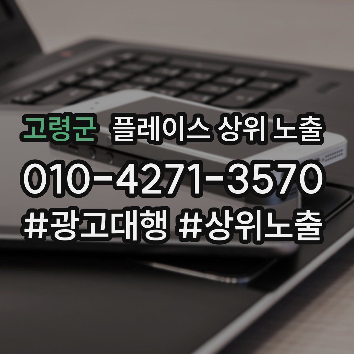 고령군 플레이스 상위 노출 상담