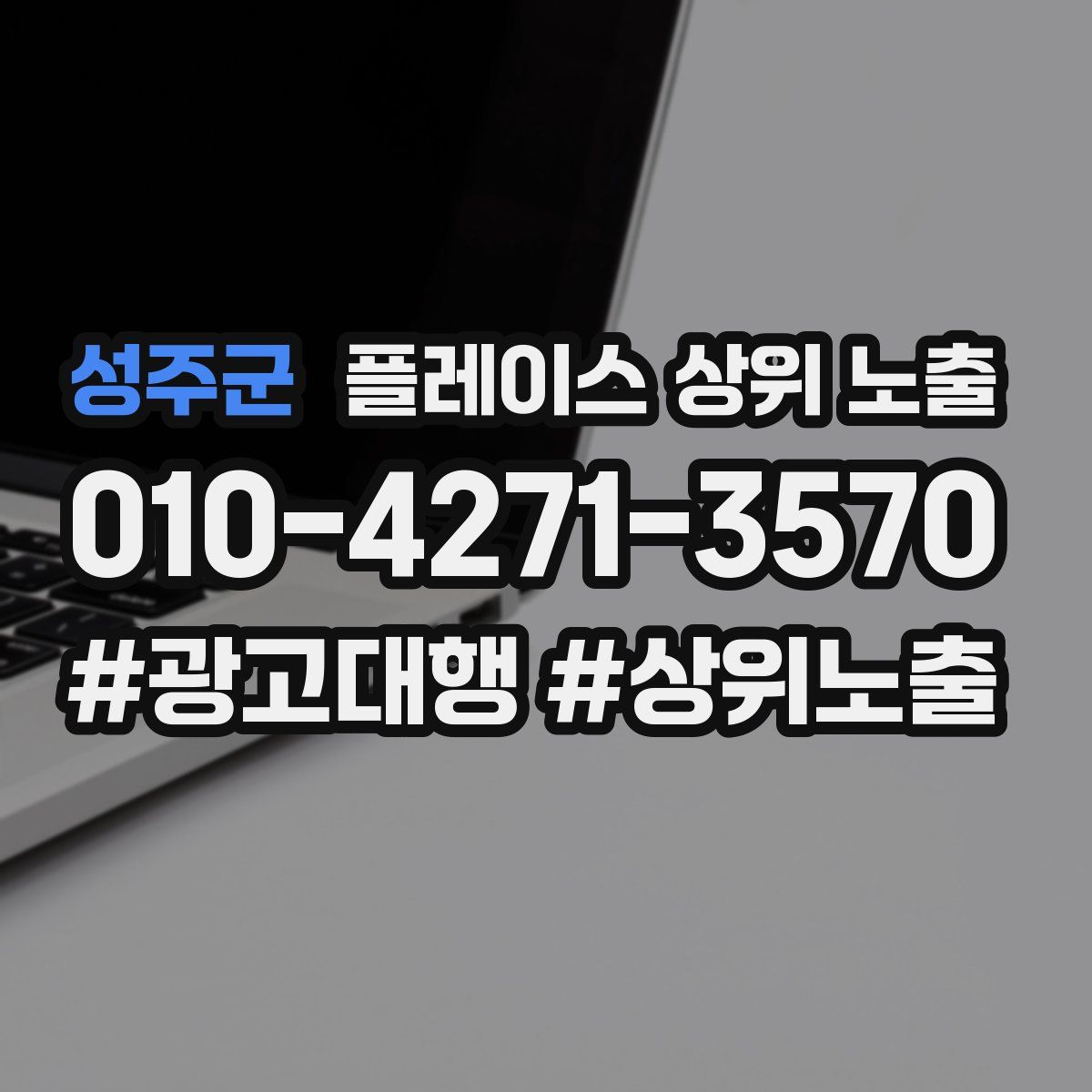성주군 플레이스 상위 노출 안내