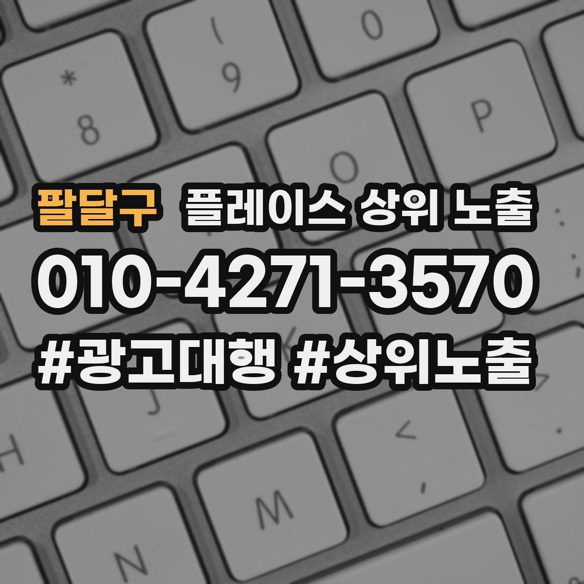 팔달구 플레이스 상위 노출 상담