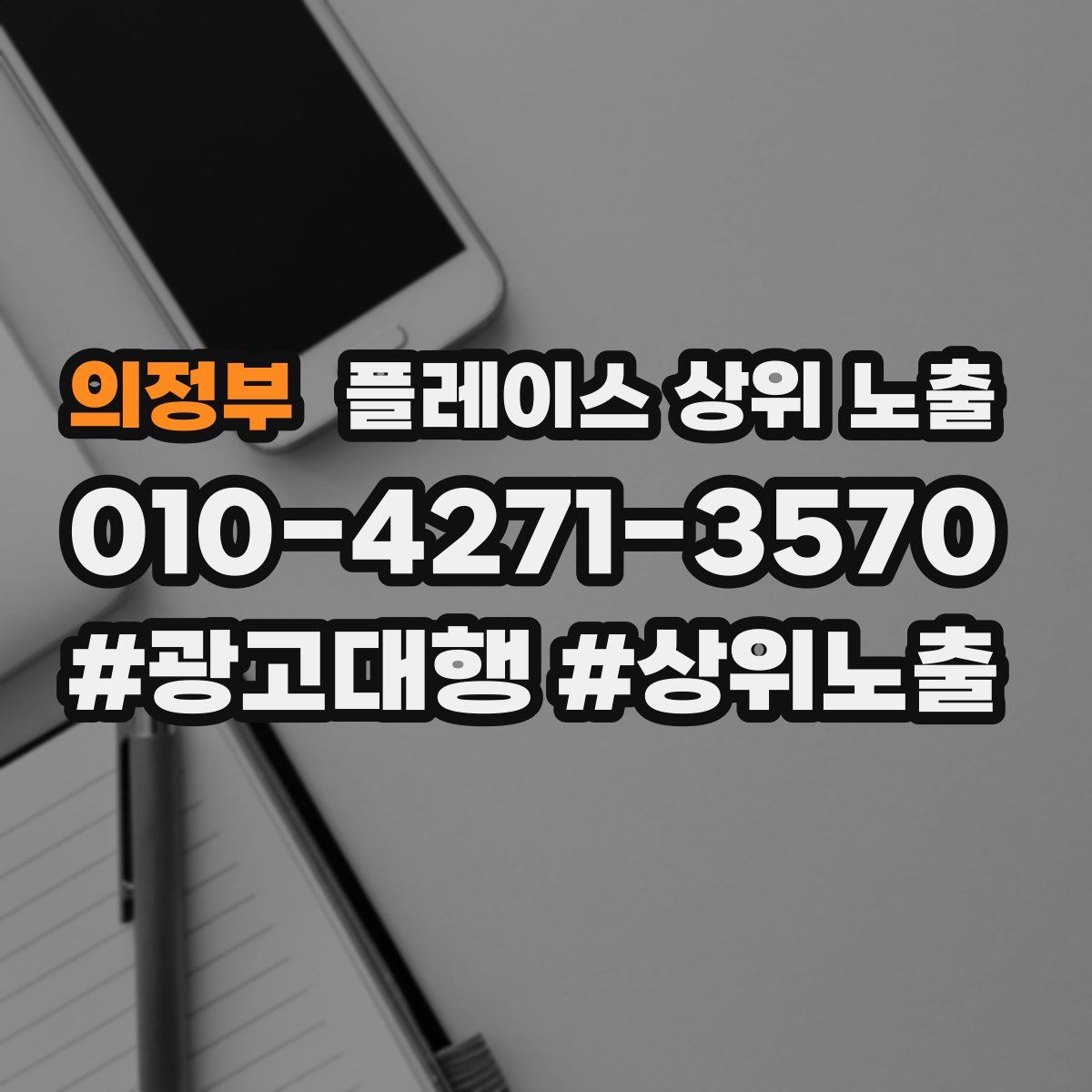 의정부 플레이스 상위 노출 안내