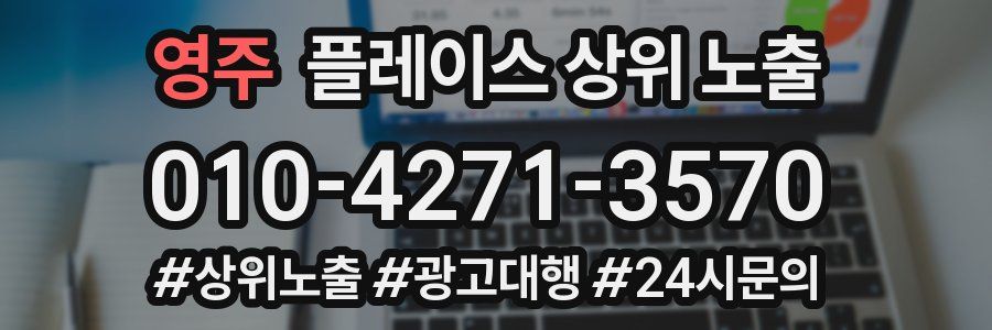 영주 플레이스 상위 노출 안내
