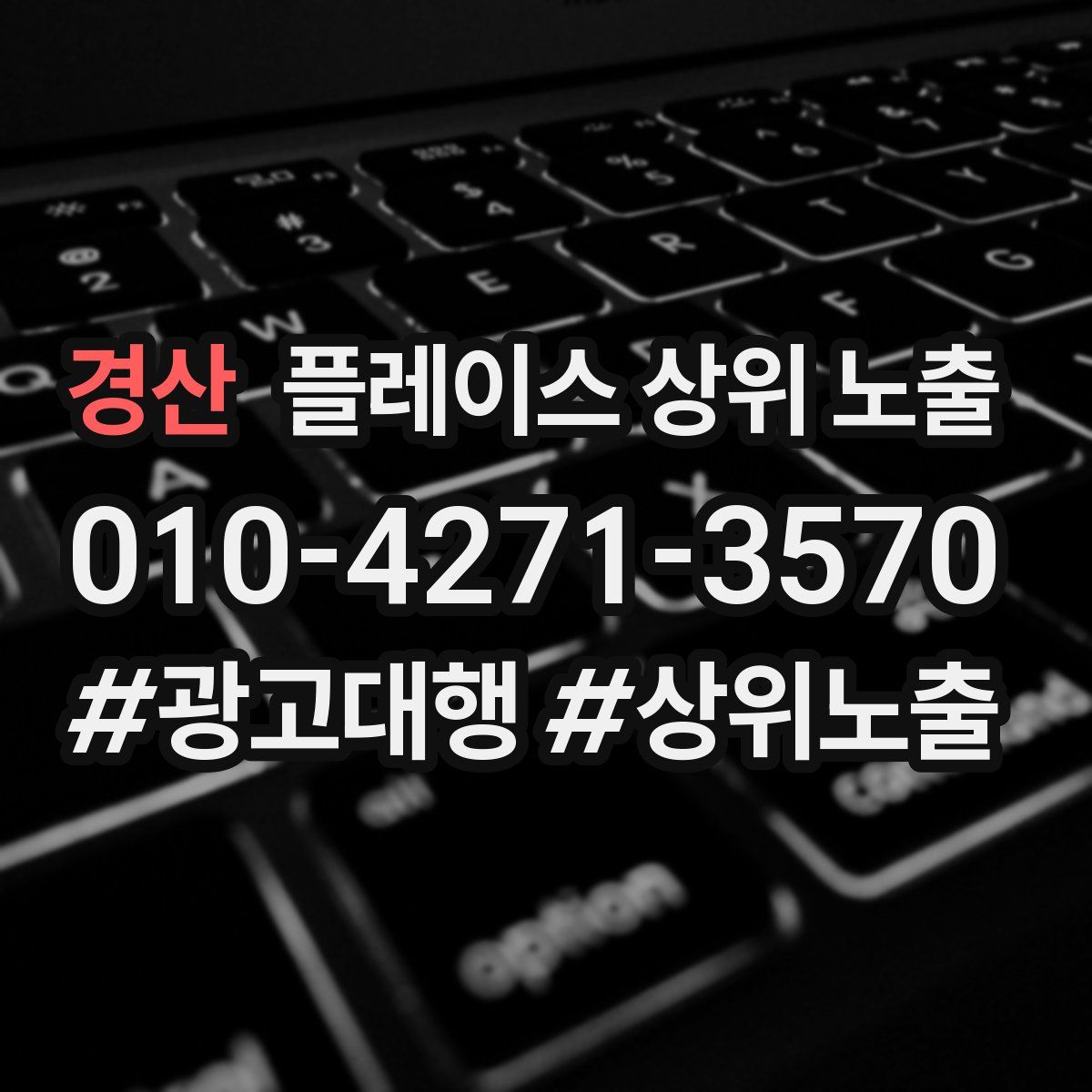 경산 플레이스 상위 노출