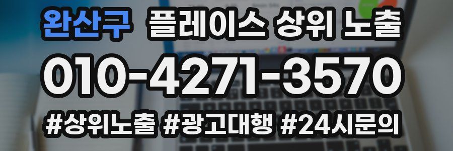 완산구 플레이스 상위 노출 개선