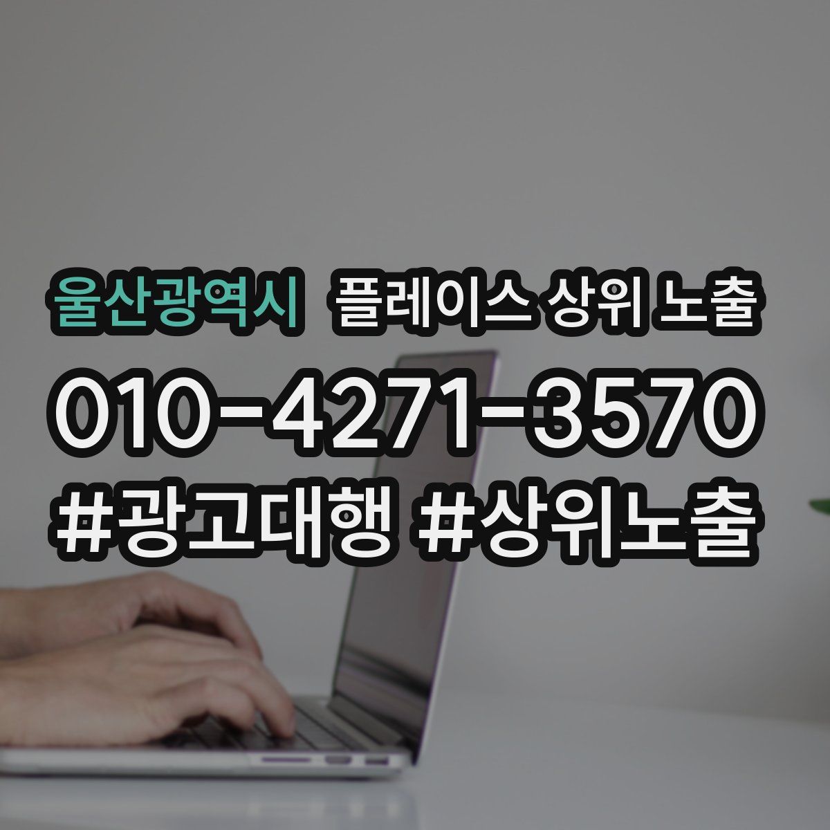 울산광역시 플레이스 상위 노출 개선