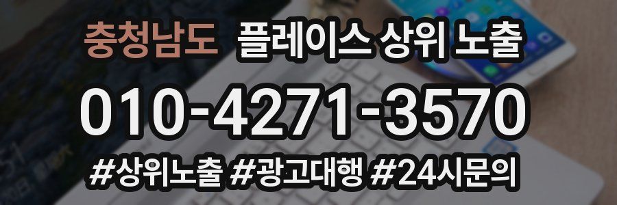 충청남도 플레이스 상위 노출 가이드