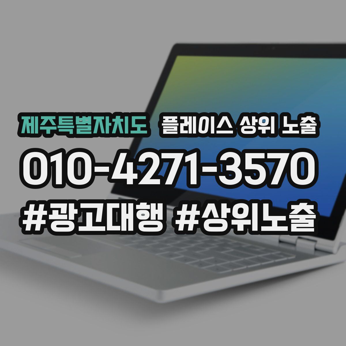 제주특별자치도 플레이스 상위 노출 안내