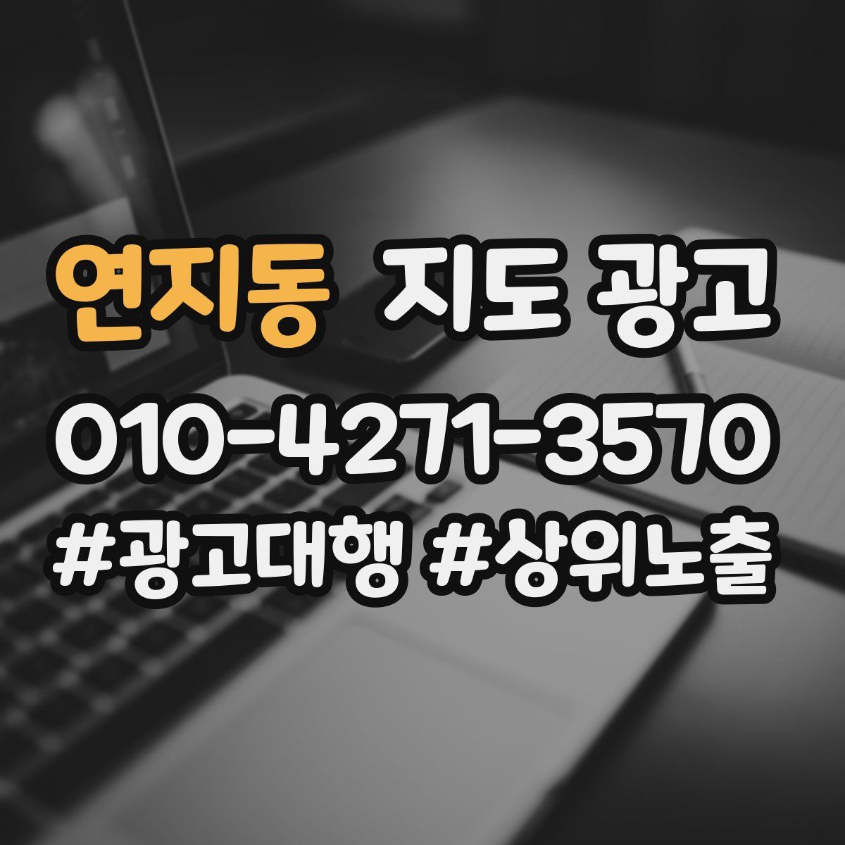 연지동 지도 광고