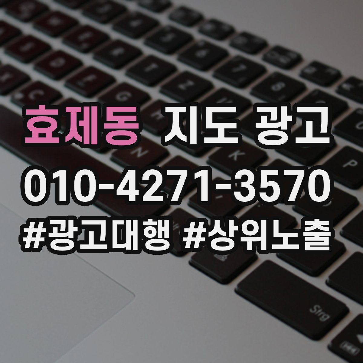 효제동 지도 광고