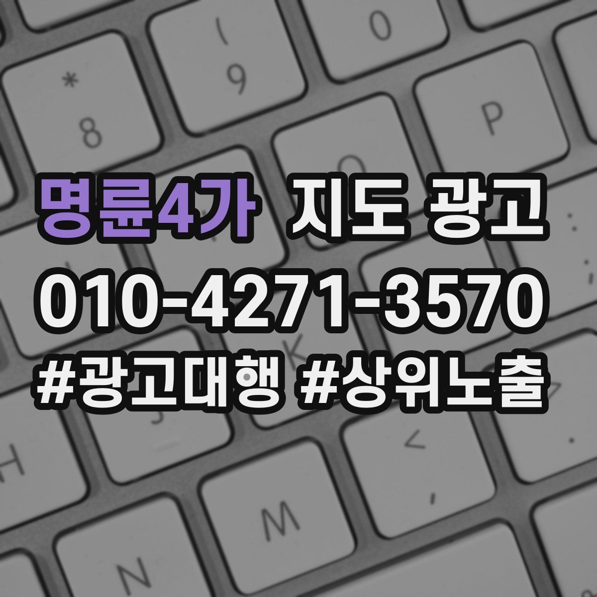 명륜4가 지도 광고