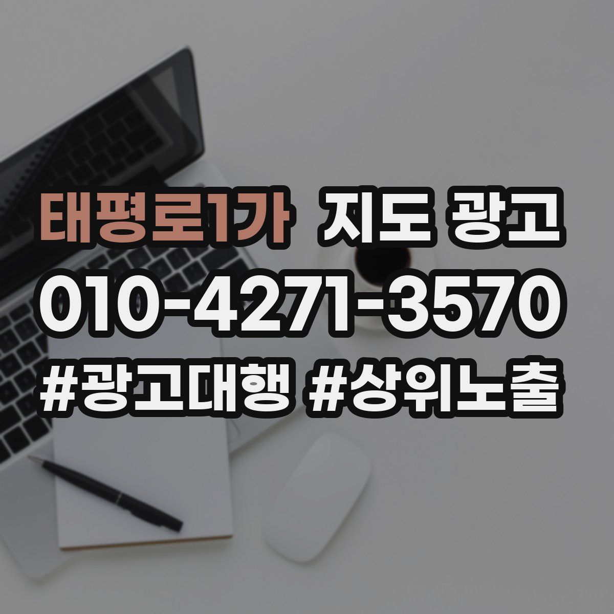 태평로1가 지도 광고