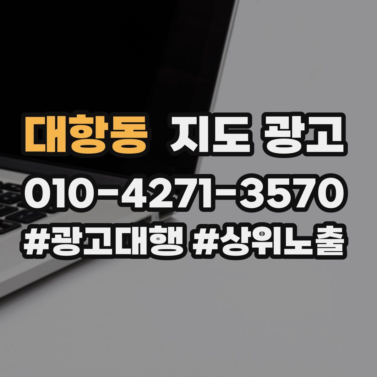 대항동 지도 광고