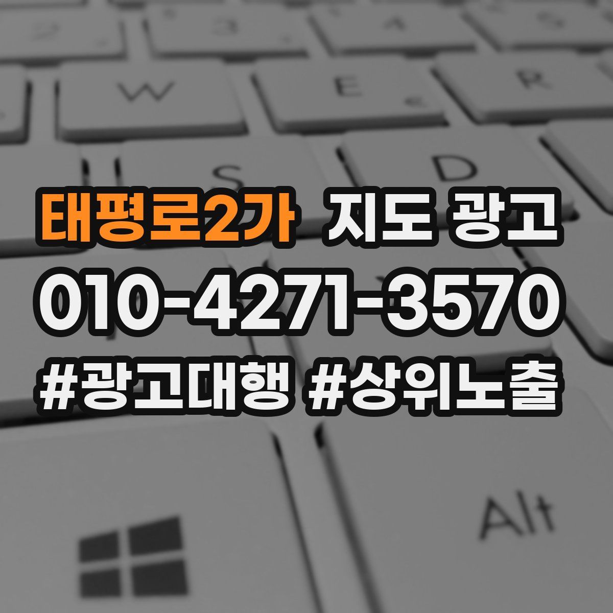 태평로2가 지도 광고